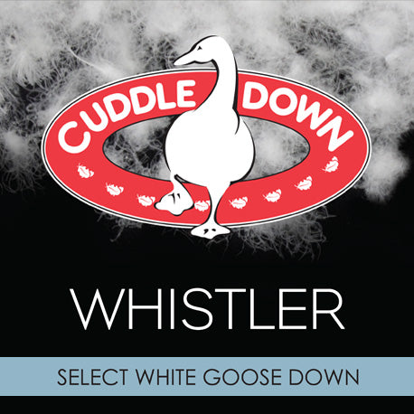 Cuddle Down Whistler Duck Down Duvet 575+ Loft