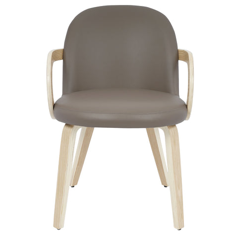 Dark Taupe Dining Chair (Pair of 2)