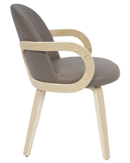 Dark Taupe Dining Chair (Pair of 2)