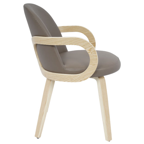 Dark Taupe Dining Chair (Pair of 2)