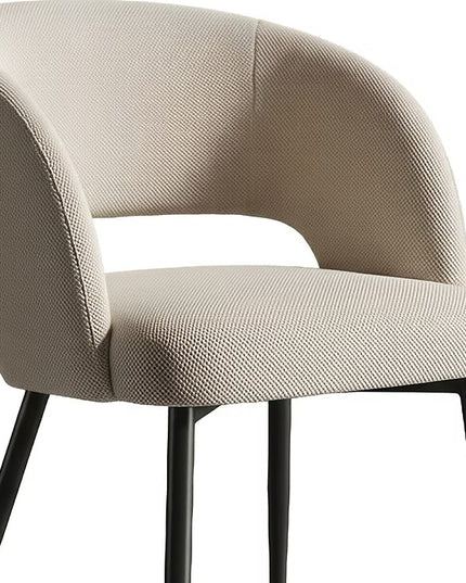 Textured Fabric Dining Chair (Pair of 2)