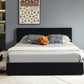 Basic Headboard Storage Platform Bed