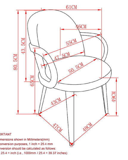 Dark Taupe Dining Chair (Pair of 2)