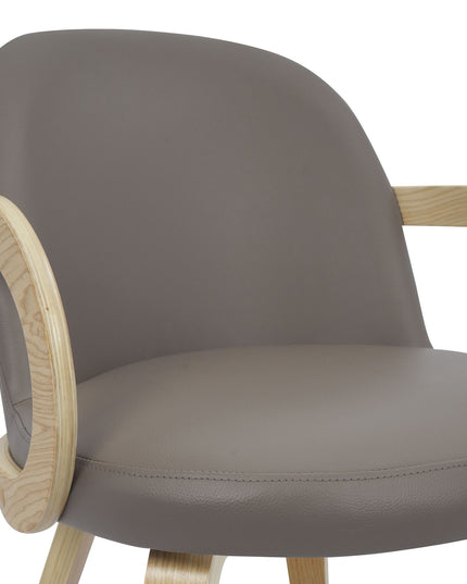 Dark Taupe Dining Chair (Pair of 2)