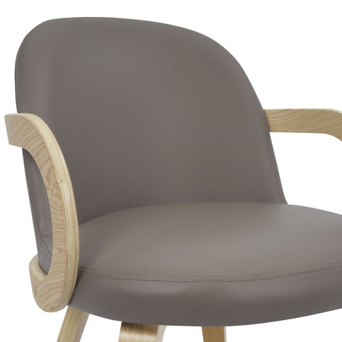 Dark Taupe Dining Chair (Pair of 2)