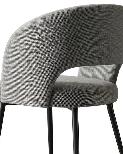 Textured Fabric Dining Chair (Pair of 2)
