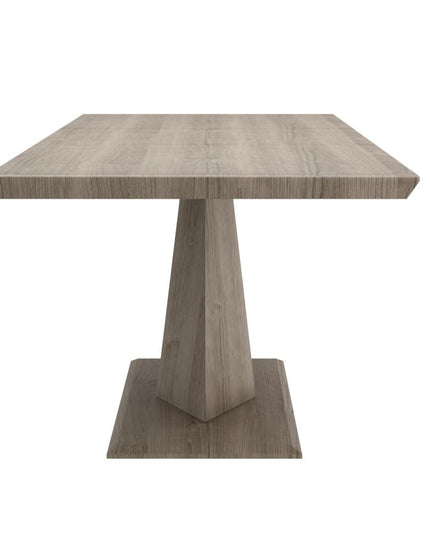 Oak Dining Set with Ivory Chairs