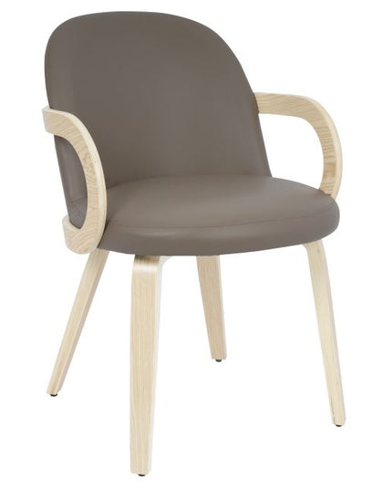 Dark Taupe Dining Chair (Pair of 2)