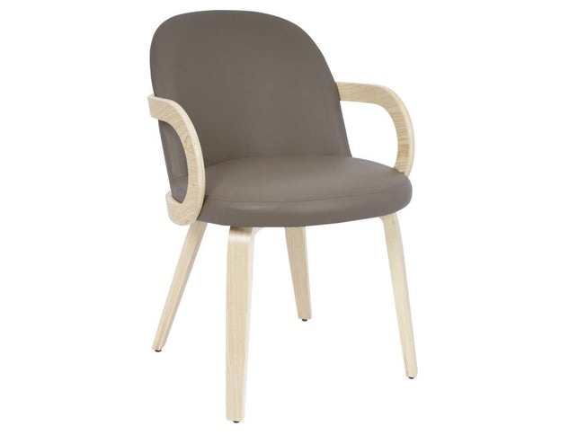 Dark Taupe Dining Chair (Pair of 2)