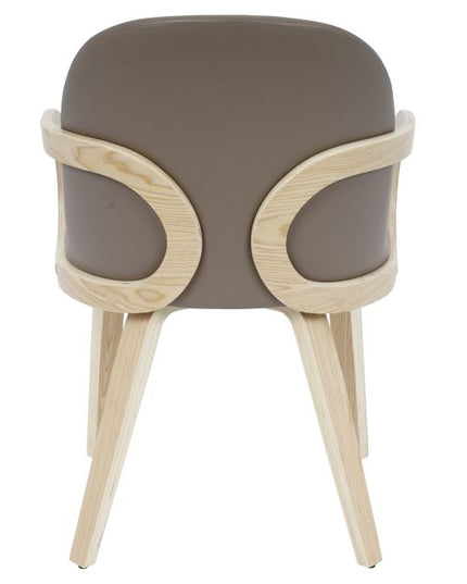 Dark Taupe Dining Chair (Pair of 2)