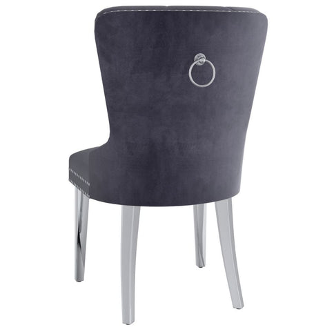 Velvet Dining Chairs (Set of 2)