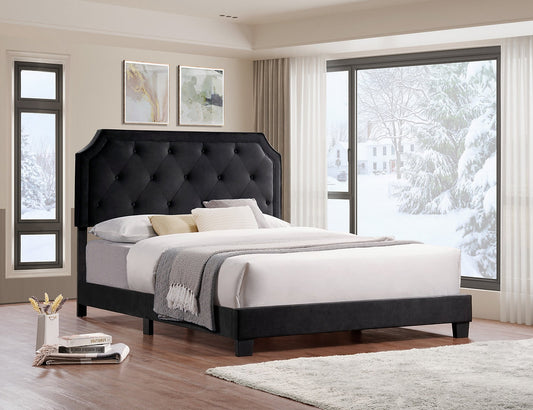 Button Tufted Bed