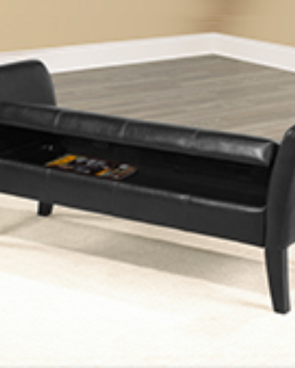 Storage Bench with Tufting