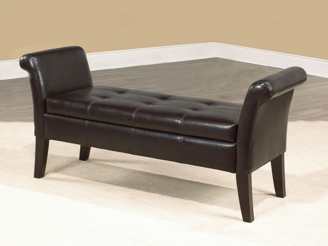 Storage Bench with Tufting
