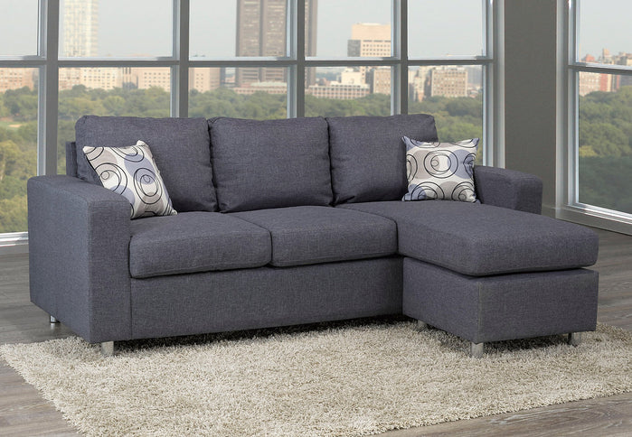 Grey Fabric Sectional