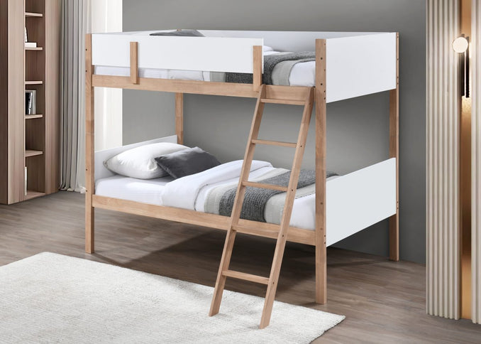Dual-toned Bunk Bed