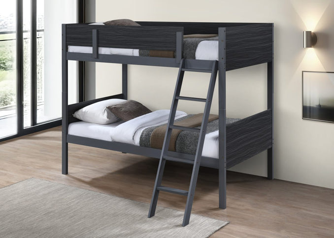 Dual-toned Bunk Bed