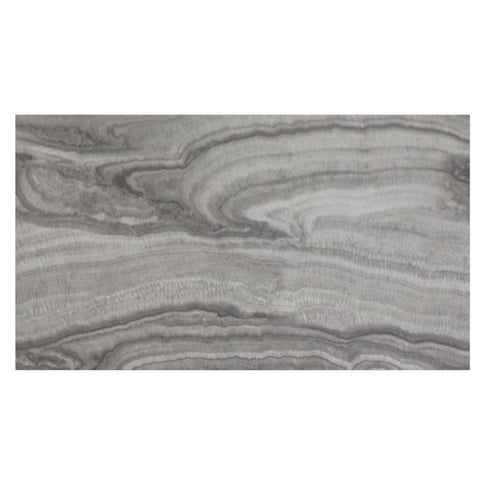 Faux Marble Dining Set with Light Grey Velvet Chairs