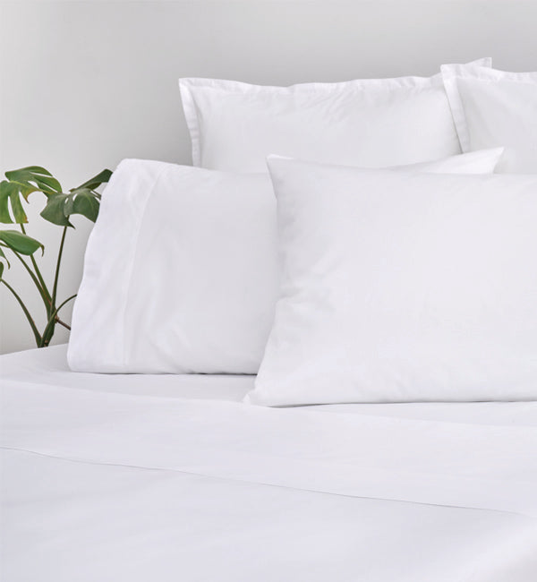 Percale Deluxe Solid Bedding Collection