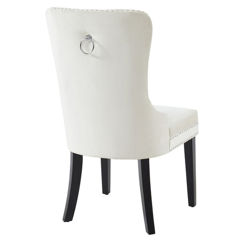 Faux Marble Dining Set with Velvet Chairs