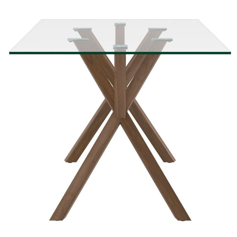 Geometric Glass Table