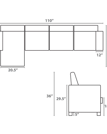 Reversible Sofa Sectional