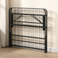 Foldable Wire Grid Metal Bed