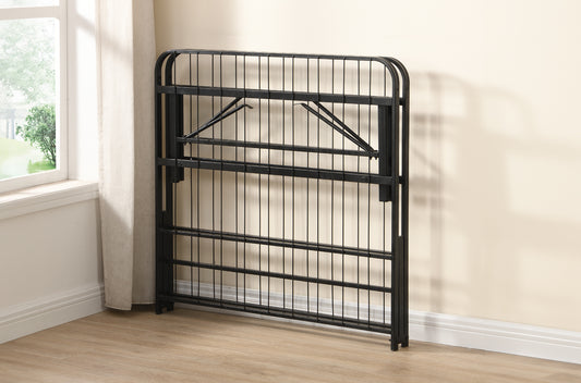 Foldable Wire Grid Metal Bed