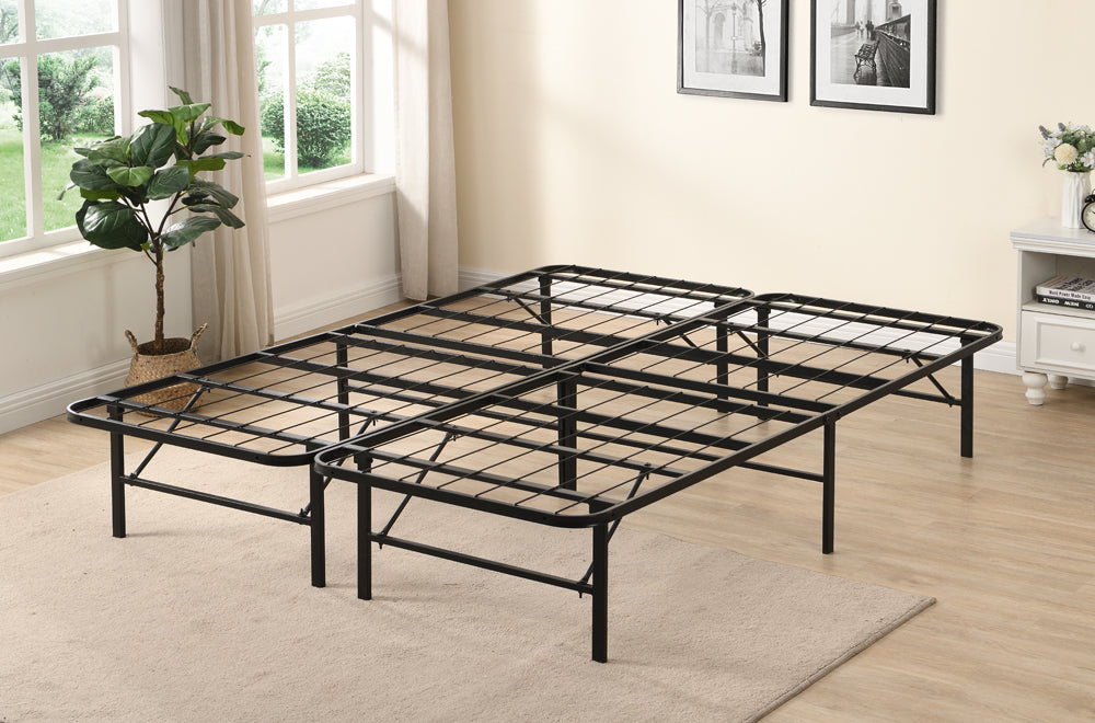 Foldable Wire Grid Metal Bed