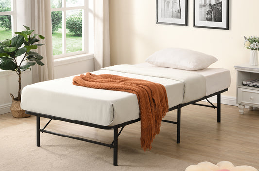 Foldable Wire Grid Metal Bed