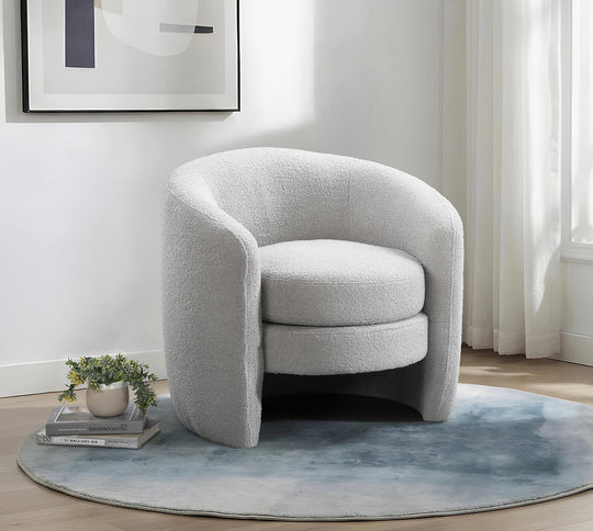 Boucle Accent Chair