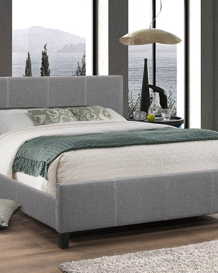 Fabric Bed with Contrast Stitching