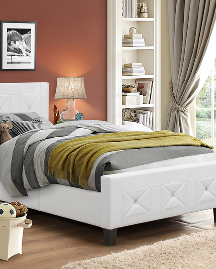 Jewel Tufting Bed