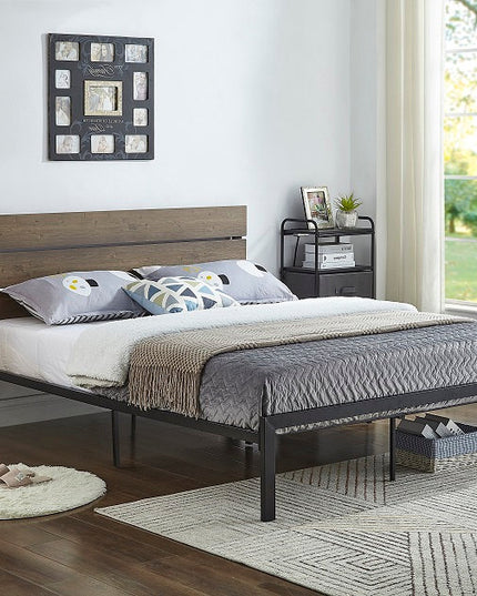 Wood Panel Bed