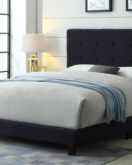 Button Tufted Bed