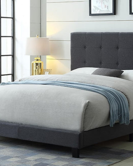 Button Tufted Bed