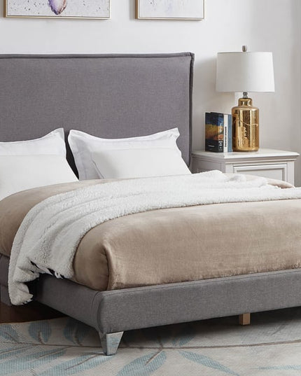 Deep Cushion Headboard Bed